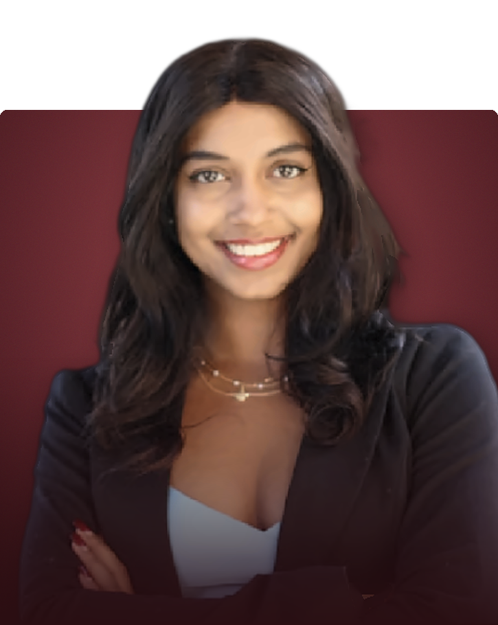 Portrait of Dhyuthi Chegu, co-founder of AcademyXlence