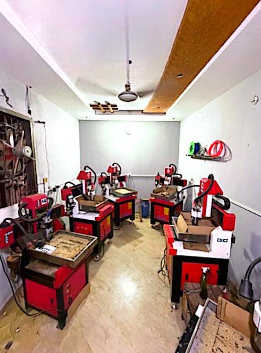 CNC machine room